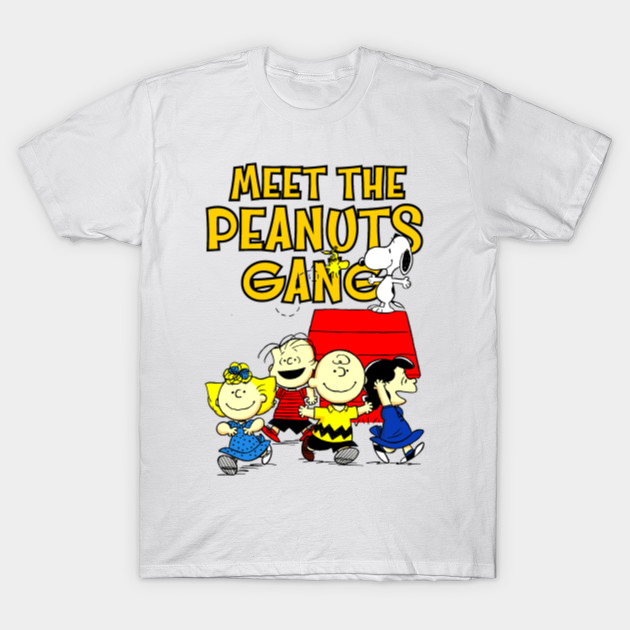 Meet The Peanuts Gang Peanuts T Shirt Teepublic