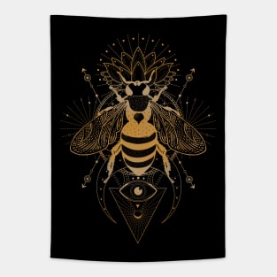 Honey Bee | Sacred Geometry Tapestry