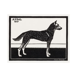 Dog (1917) by Julie de Graag (1877-1924) T-Shirt