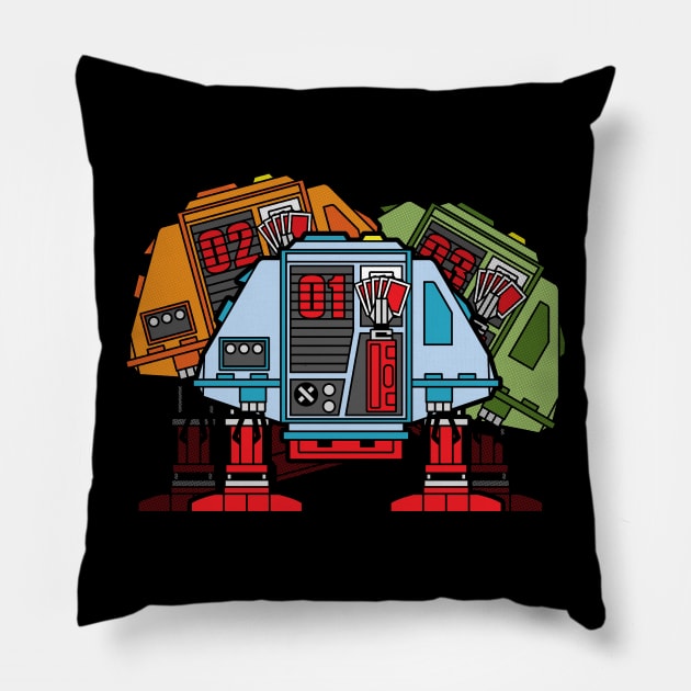 Silent Poker Pillow by TrulyMadlyGeekly