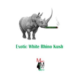 Exotic White Rhino Kush T-Shirt