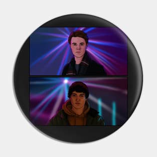 Young Royals Wilhelm and Simon season 2 drawing Pin