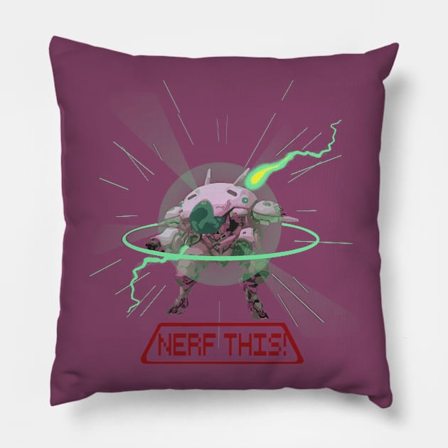 Nerf this! Pillow by kisasunrise