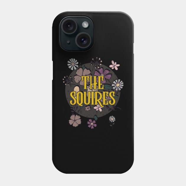 Aesthetic Squires Proud Name Flowers Retro Styles Phone Case by BilodeauBlue