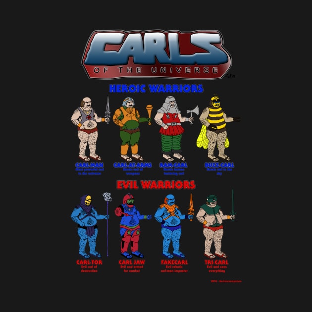 Carls of the Universe, Wave 1 by TheDreamComparison