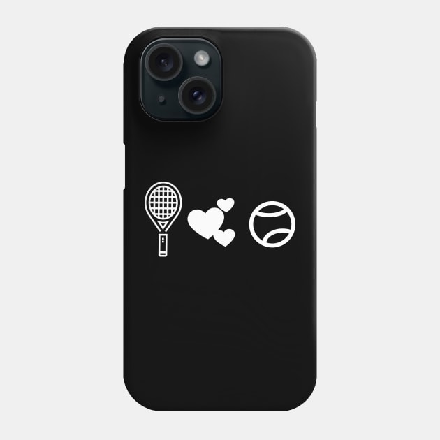 Tennis Love Phone Case by Saytee1