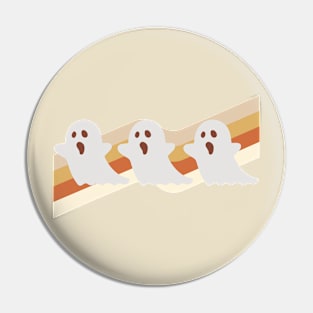 Retro ghost Pin