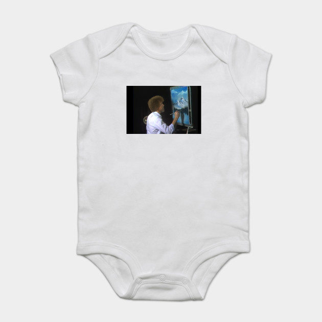 bob ross onesie