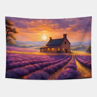 Lavender Lullaby Tapestry