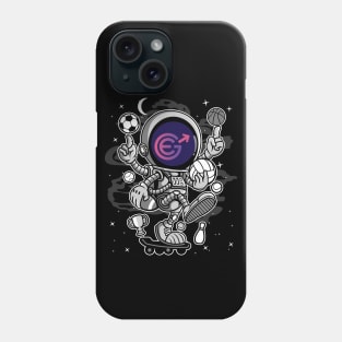 Astronaut Skate Evergrow EGC Coin To The Moon Crypto Token Cryptocurrency Blockchain Wallet Birthday Gift For Men Women Kids Phone Case