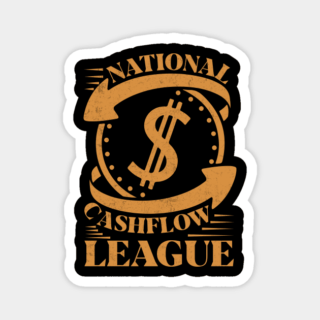 National Cashflow League - You are a money guru! Magnet by Cashflow-Fashion 