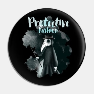 Protective like Plague Doctor Pin