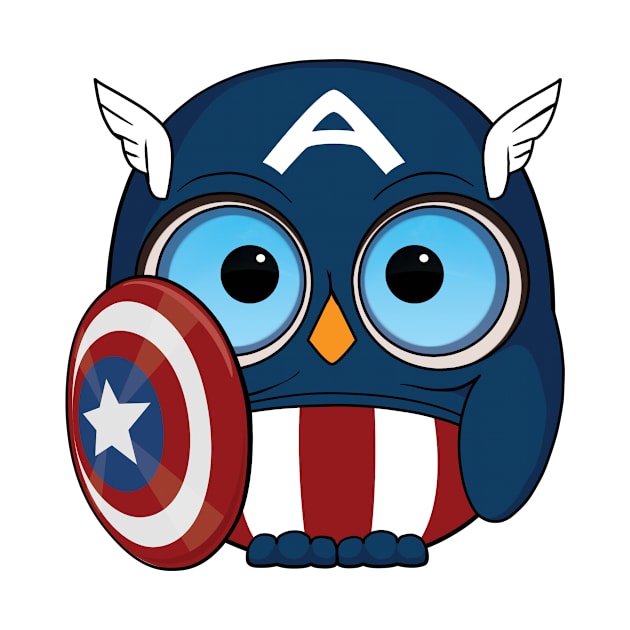 Owl American Dream by Manuel_Poehlau