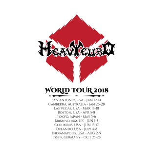 Heavy Euro World Tour (Light Garments) T-Shirt