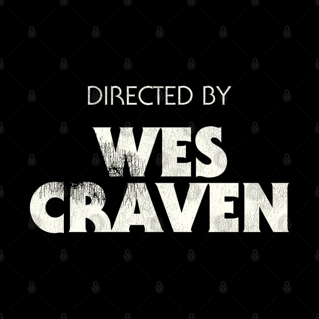 Directed by Wes Craven by darklordpug