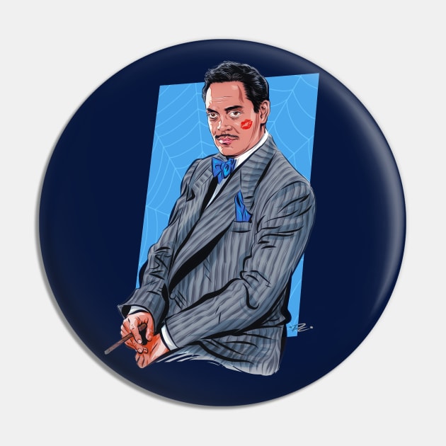 Raul Julia - An illustration by Paul Cemmick Pin by PLAYDIGITAL2020