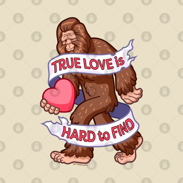 Bigfoot ~ True Love is Hard to Find by CTKR Studio