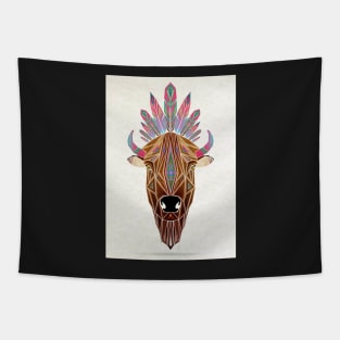 bison king Tapestry