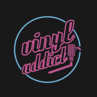 Vinyl Addict Neon T-Shirt