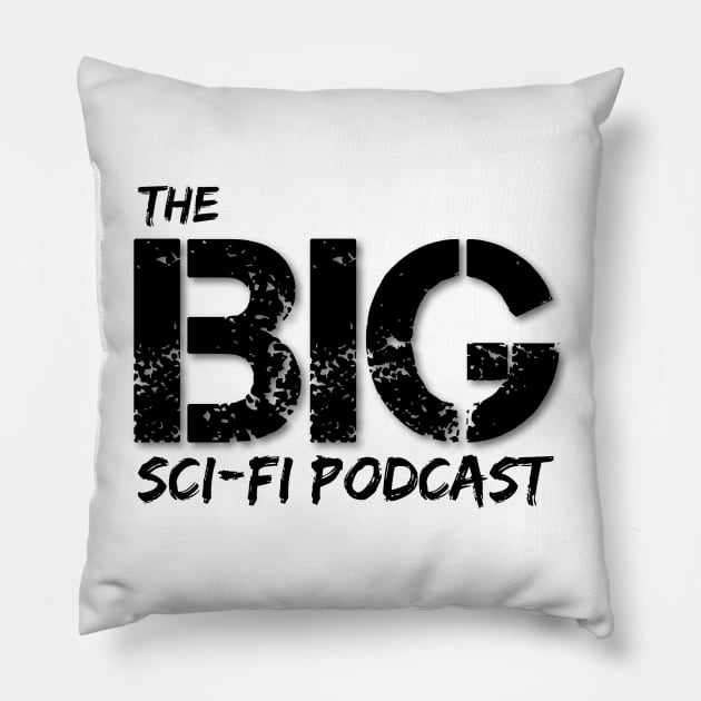 Simple Logo Pillow by The BIG Sci-Fi Podcast