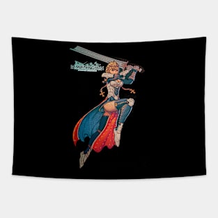 ladies thunder war Tapestry