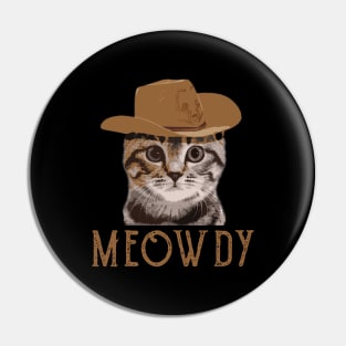 Meowdy Pin