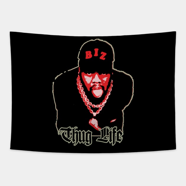 Biz Markie Thug Life Tapestry by Trendsdk