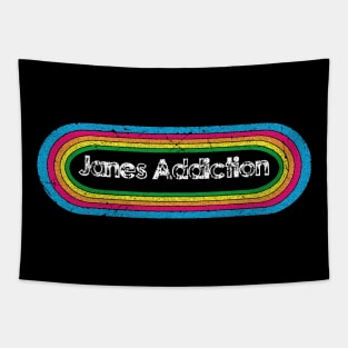 janes ll rainbow retro Tapestry