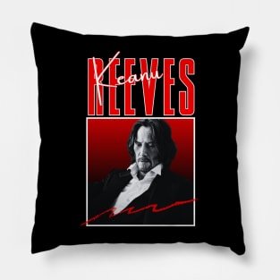 Keanu reeves///original retro Pillow