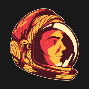 Astronaut Helmet T-Shirt