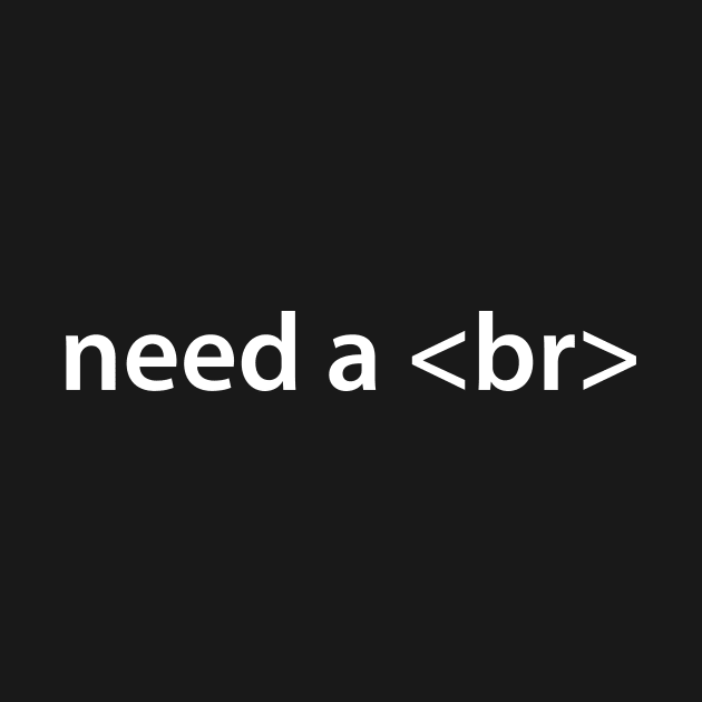 Need a <br> by lowercasev