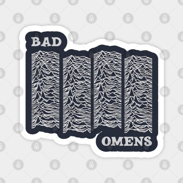 bad omens Magnet by Aiga EyeOn Design