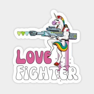 Love fighter Magnet