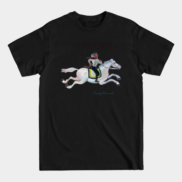 Discover Gaucho on horseback 2 - Gaucho - T-Shirt