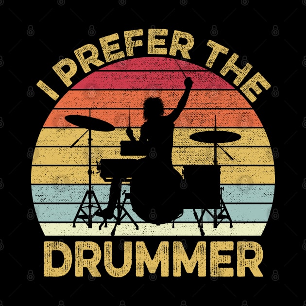 I prefer the Drummer Band Concert by DragonTees