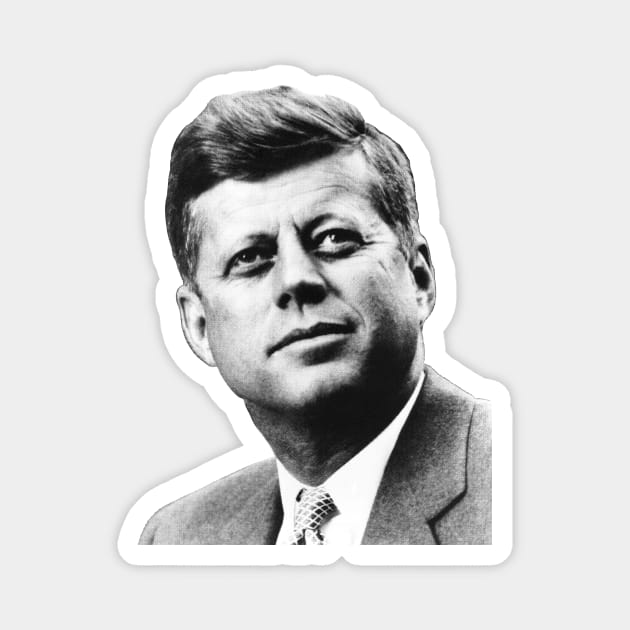 President John F. Kennedy Magnet by warishellstore