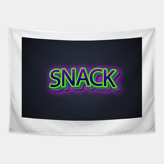 SNACK Tapestry by sonnycosmics