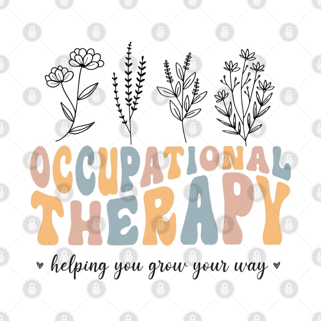 Floral Therapy Assistant - You Grow Your Own Way - Pediatric Occupational Therapy by WassilArt
