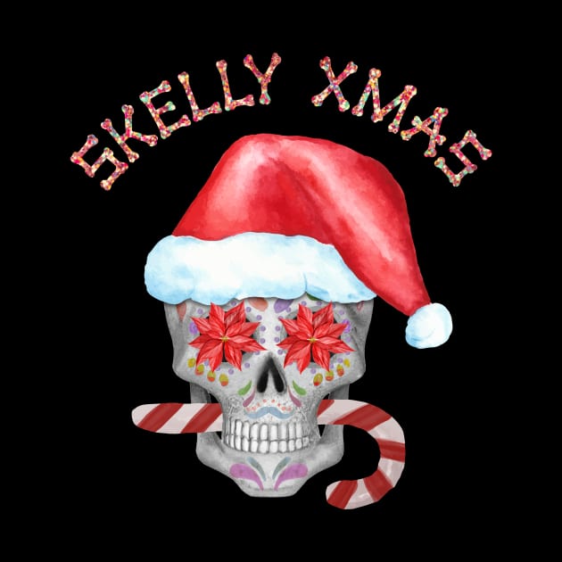 skelly xmas skull christmas by SantinoTaylor