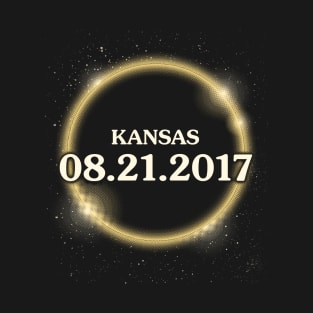 Solar Eclipse August 2017 Kansas T-Shirt