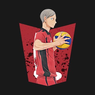 Haikyuu!!: Lev Haiba - Ink Design(Colored) T-Shirt