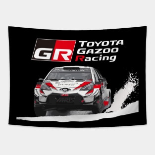 GR YARIS WRC ICE DRIFT Sebastien Ogier Tapestry