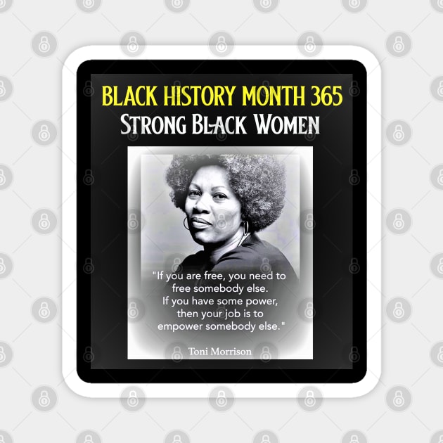 Toni Morrison Magnet by Black Expressions