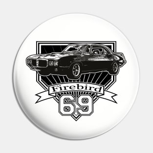 1969 Firebird Pin