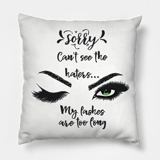 Sorry… lashes too long Pillow