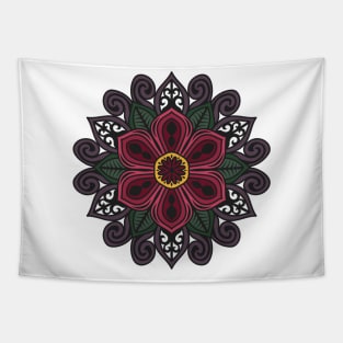 Flower mandala Tapestry