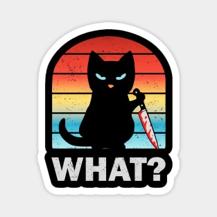 What? Knife cat. Magnet