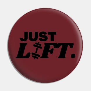 just lift, fitness work Pin