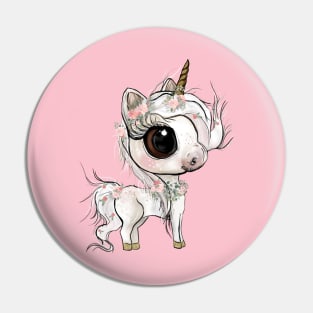 Secret the Unicorn Pin