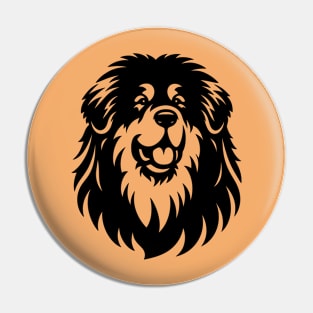 Tibetan Mastiff Dog Pin